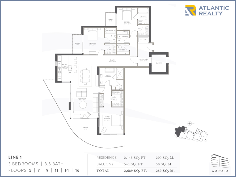 Aurora New Miami Florida Beach Homes