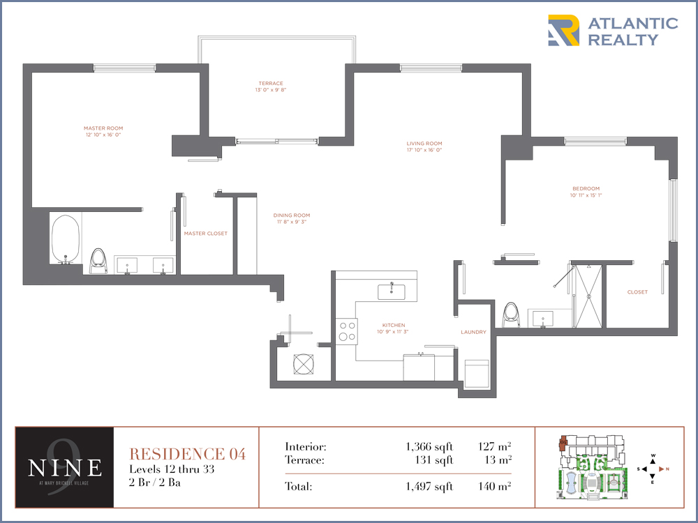 Nine at Mary Brickell Village New Miami Florida Beach Homes