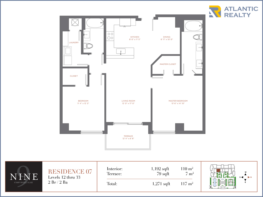 Nine at Mary Brickell Village New Miami Florida Beach Homes