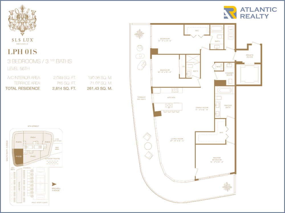 SLS Lux New Miami Florida Beach Homes