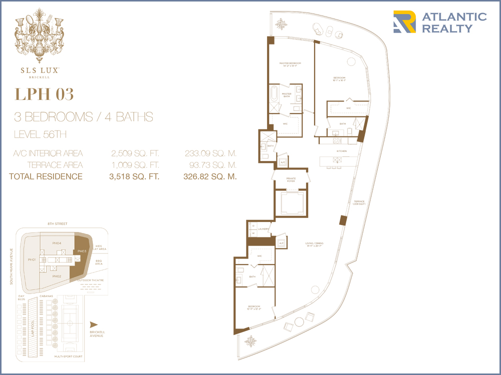 SLS Lux New Miami Florida Beach Homes