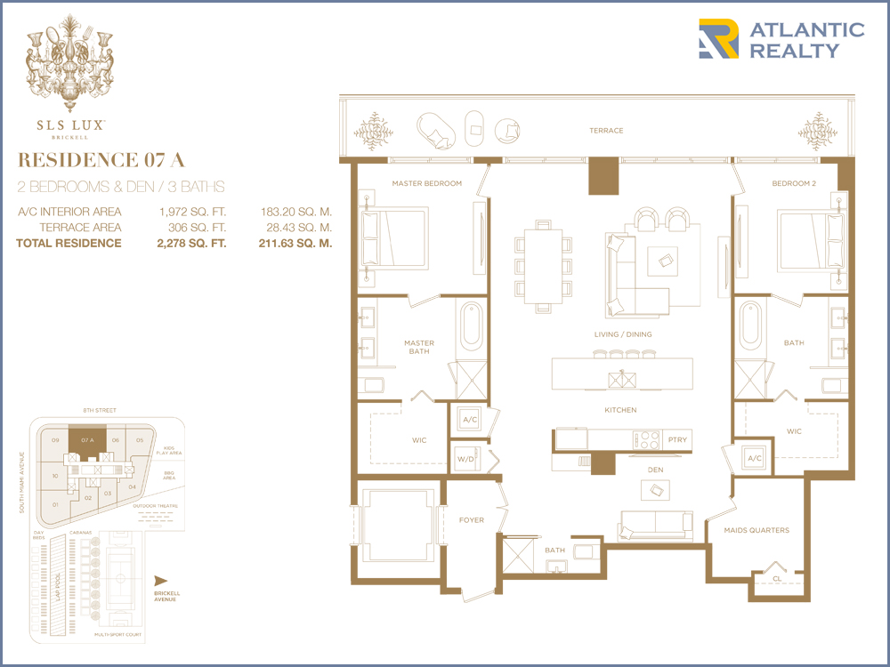 SLS Lux New Miami Florida Beach Homes